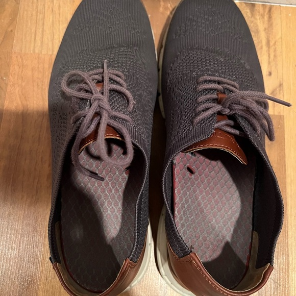 Nautica Men's Gray Blue Oxford Topsider Shoes, size 11, GUC, preppy, casual - Picture 4 of 8